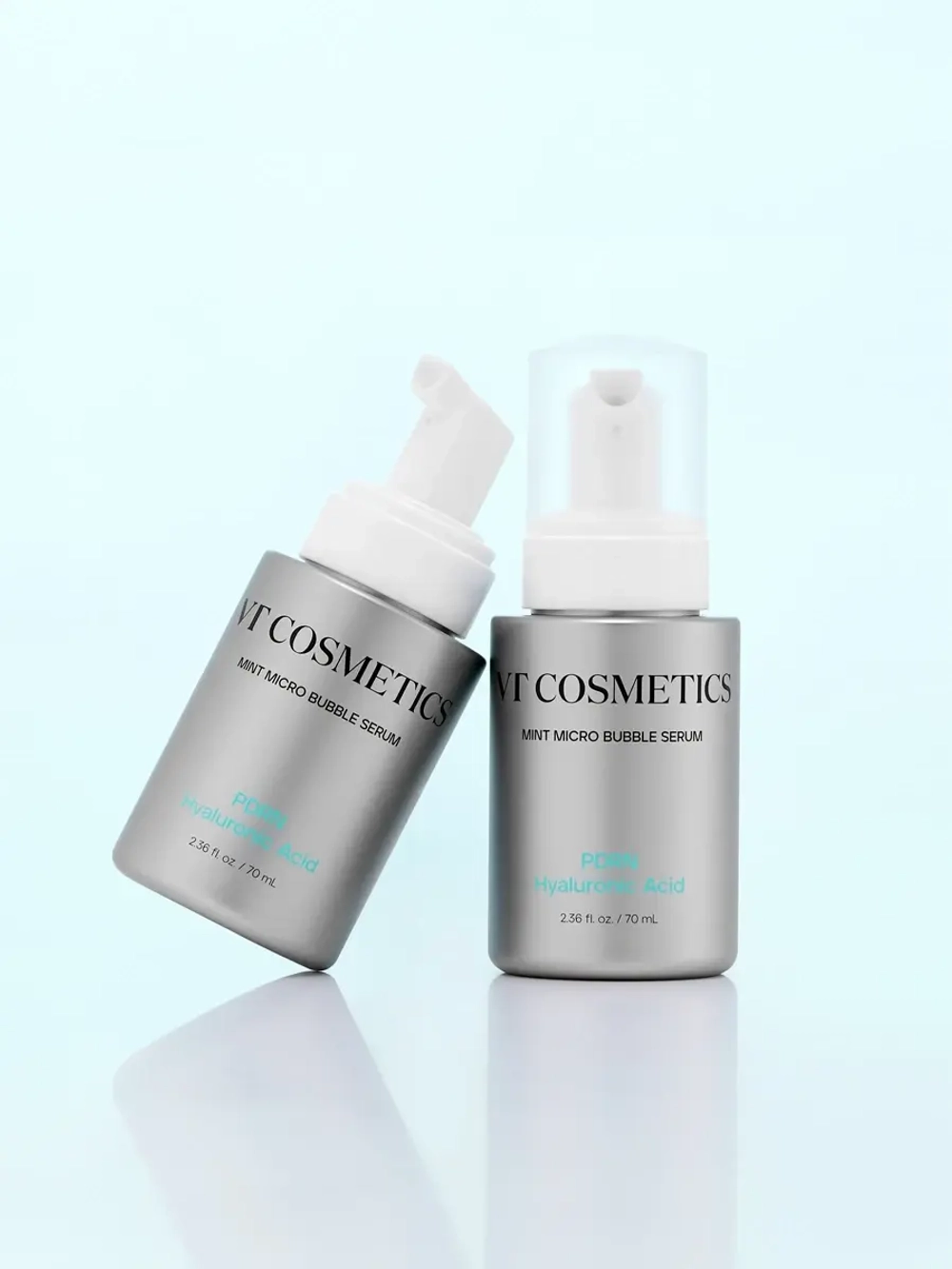 VT Cosmetics Пузырьковая сыворотка с ПДРН и гиалуроновой кислотой PDRN Hyaluronic Mint Micro Bubble Serum 70 мл