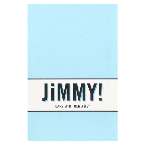 JiMMY!, Bars With Benefits™, протеиновый батончик, карамельное печенье с морской солью и кремом, 12 батончиков по 58 г (2,05 унции)