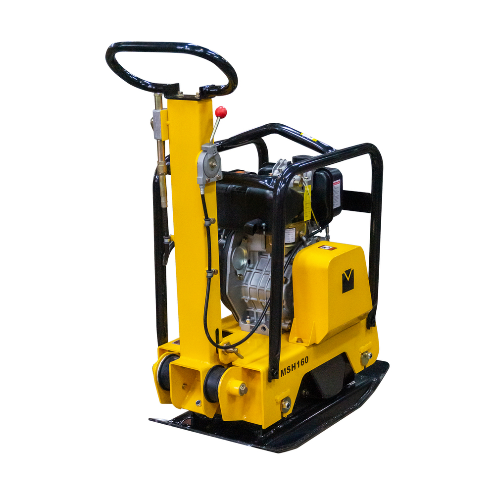 Виброплита MASALTA MSH-160-1 (дизельная, Kama KM186F, 6,6 (9,0) кН (л.с.), 168 кг)