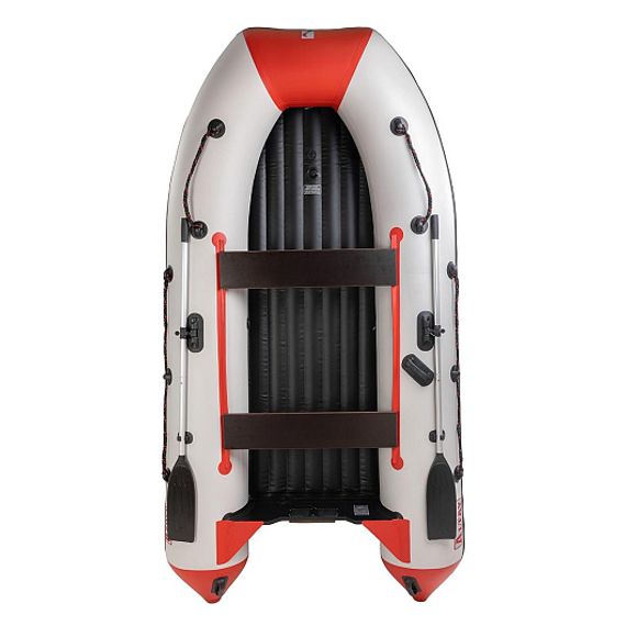 Лодка Алтай А320 надувное дно, светло-серый/красный (модель A-S320AS) Тонар