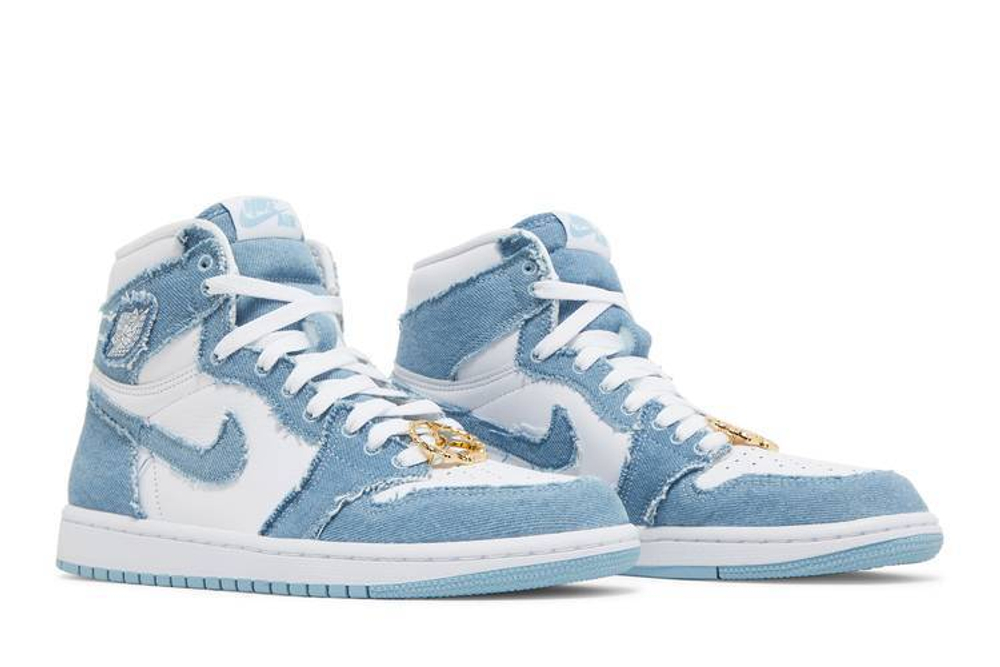 Кроссовки Jordan Air Jordan 1 Retro High Og "Denim" (Женская размерная сетка)