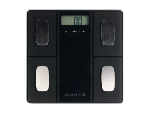 Весы напольные электронные GALAXY LINE GL 4854 максимальная нагрузка 150кг Черная Х