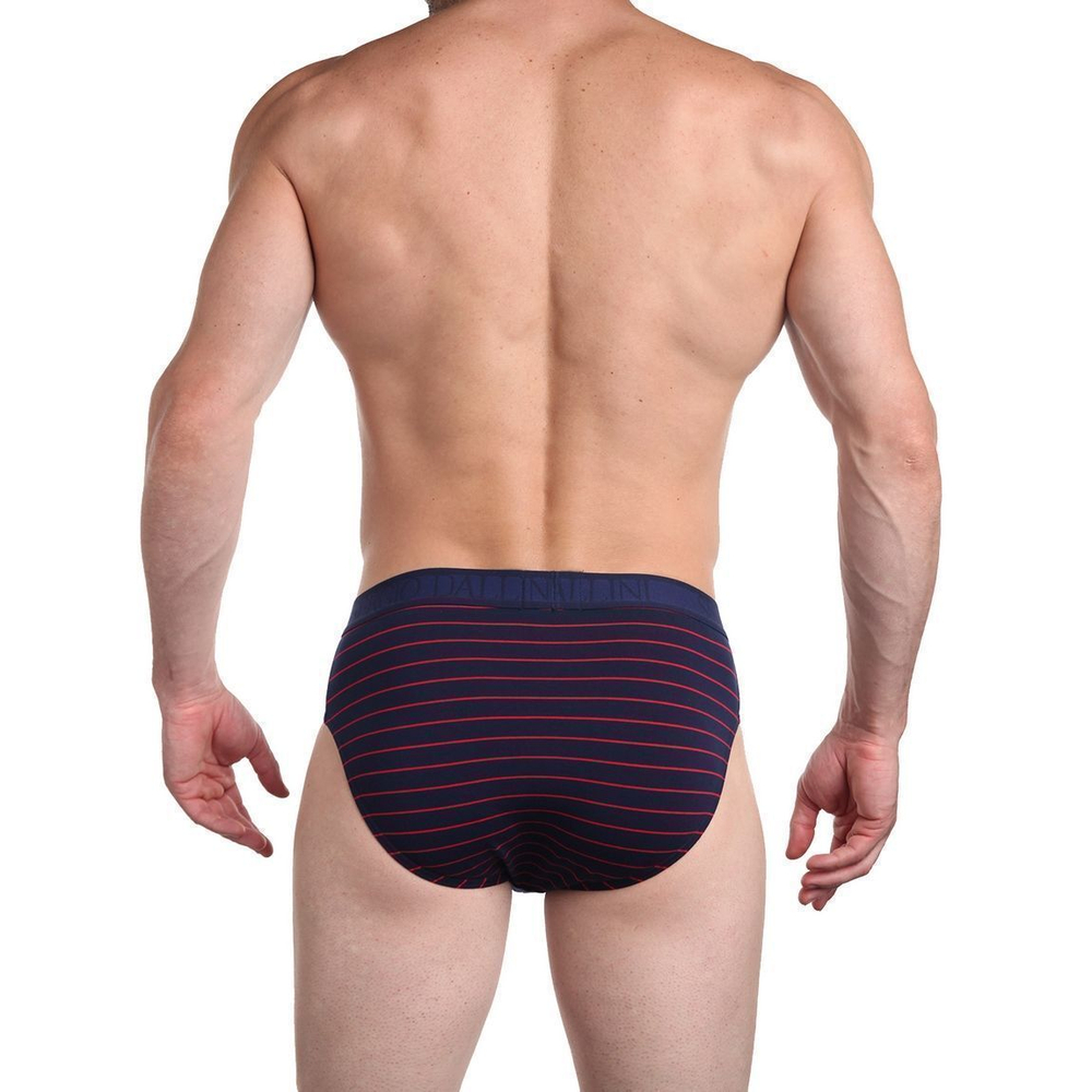 Мужские трусы-слипы из премиального материала на основе хлопка (Размер: XXXL) (Цвет: синий)