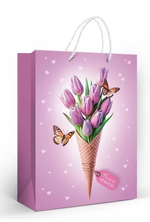 Пакет подарочный ML 31*22см "Самой нежной" 1.0000218