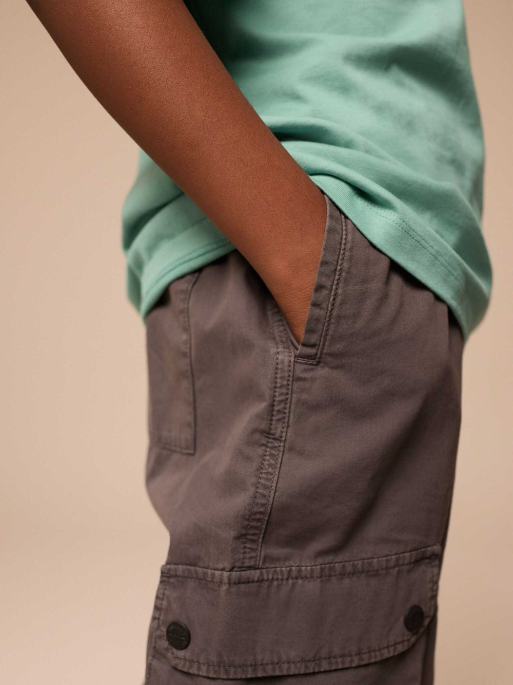 Брюки карго для мальчика Next E86-170, Темно-серый