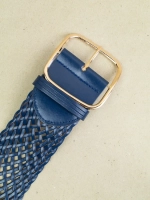 Ремень женский широкий натуральная кожа для джинс платья