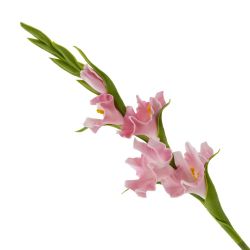 GAEM Цветок искусственный "Гладиолус" (Real Touch), L10 W10 H56 см