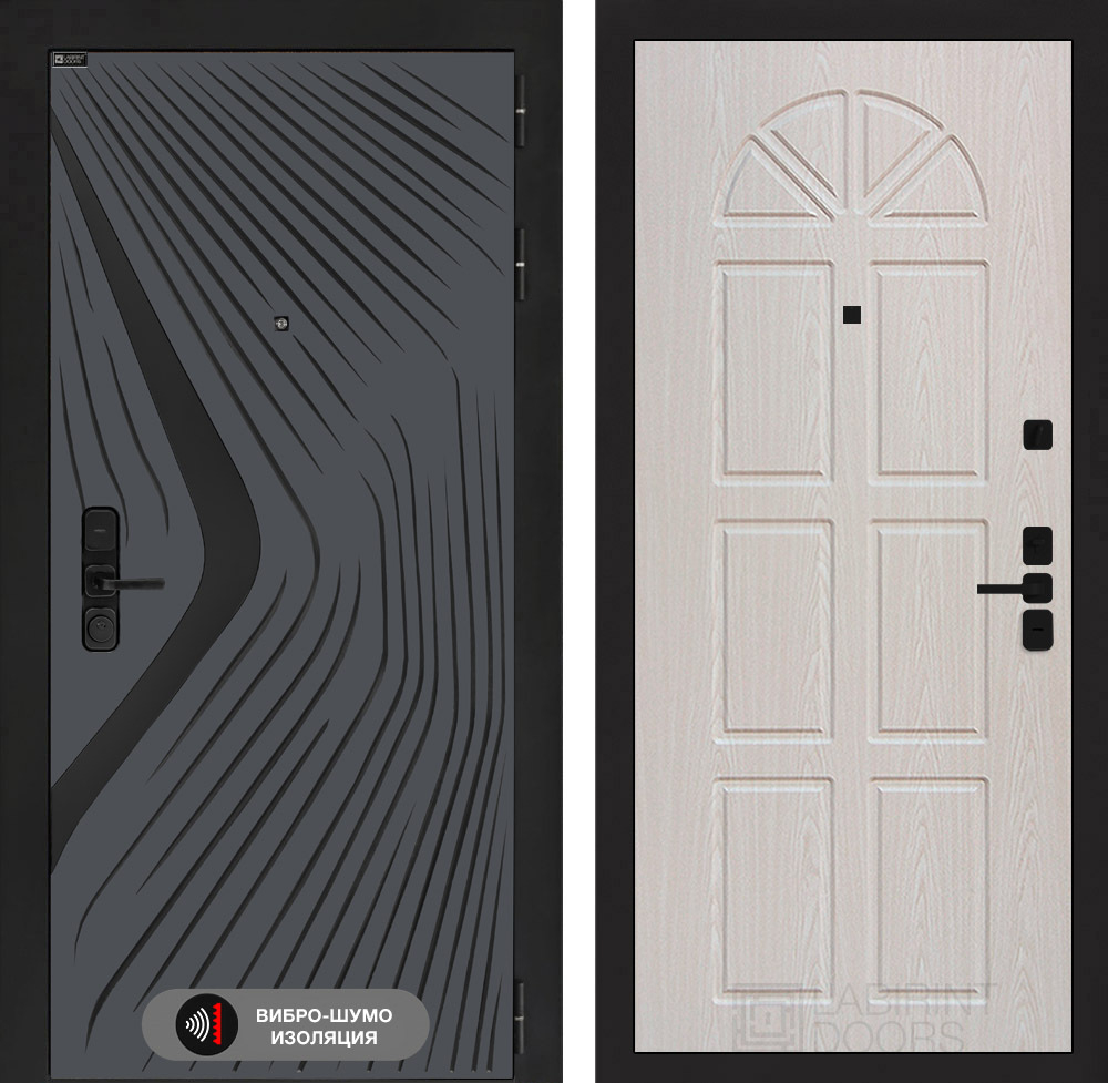 Входная дверь Лабиринт LEOLAB - 15 Алмон 25 (Винорит)