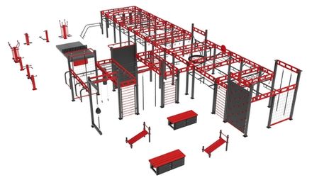 Умная спортивная площадка 028
