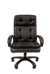 Офисное кресло Chairman 442 экопремиум черный (черный пластик)