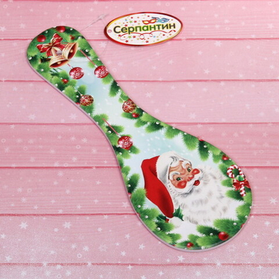 Подставка под ложку керамическая «Дедушка Мороз» 28см