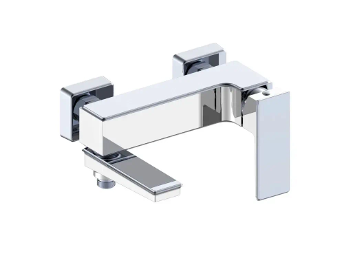 Смеситель для ванны с ручным душем RIMERO RM3017WC (Белый/Хром)