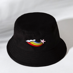 Панама для девочки "Радуга" цвет чёрный, р. 50/ 7303917 MINAKU