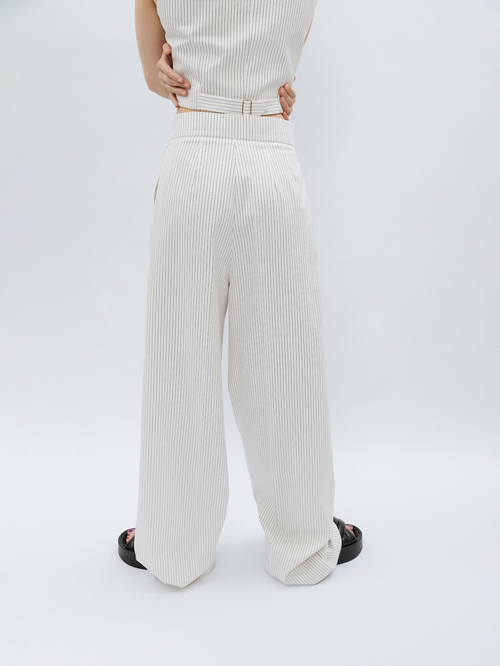 Брюки Steal White Stripe