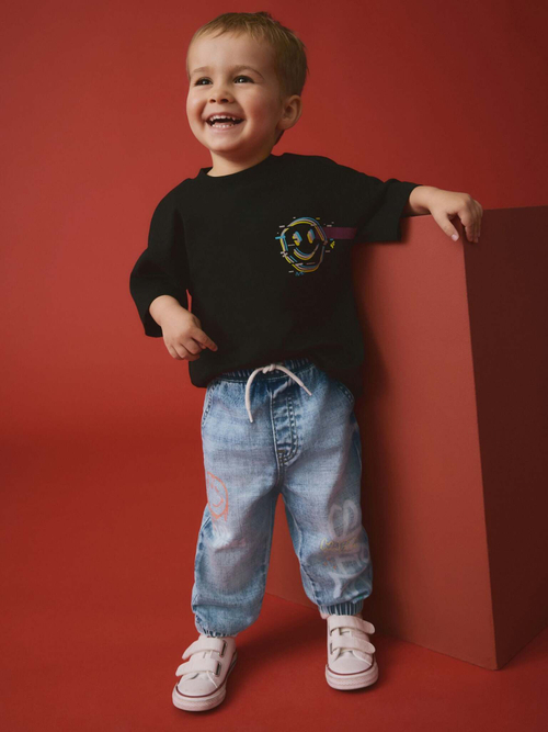 Джинсы для мальчика Next E45-339, Светло-синий