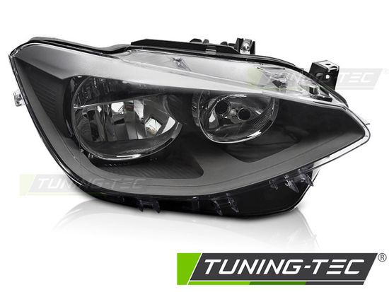 HEADLIGHT BLACK RIGHT SIDE TYC fits BMW F20 F21 11-14