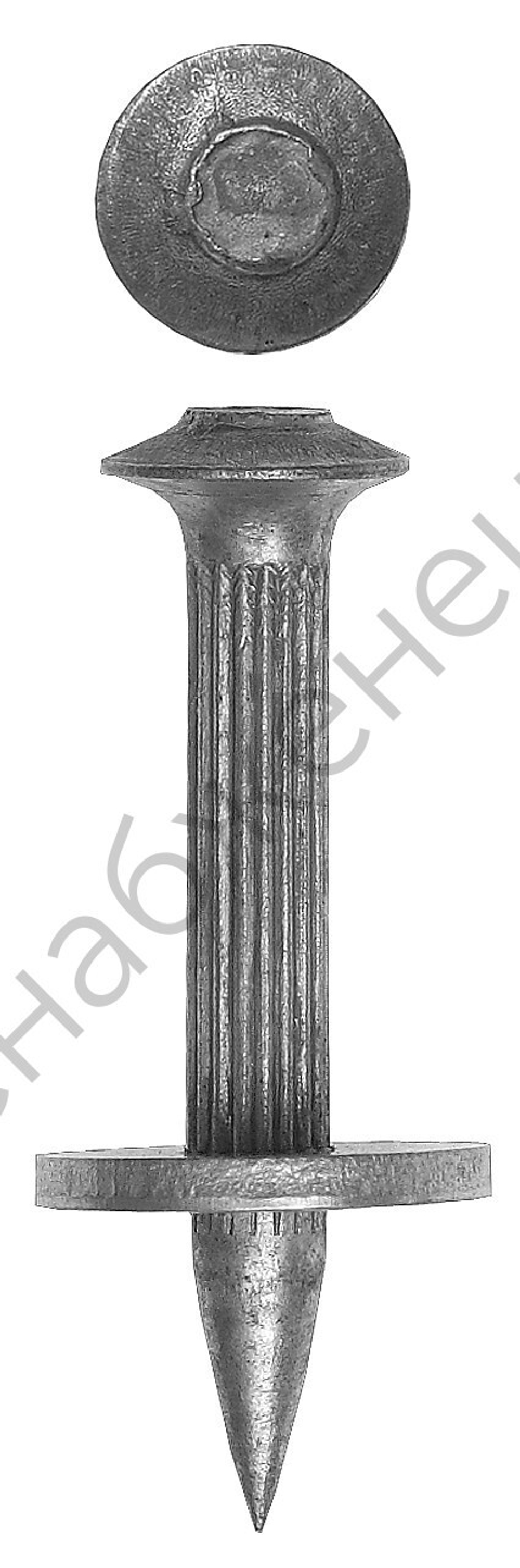 ЗУБР ДГМ 30 x 4.5 мм, дюбель-гвоздь монтажный, цинк, 10 шт (3063-45-30)