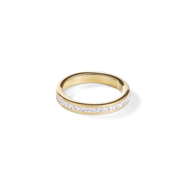 Кольцо Coeur de Lion Crystal-Gold 18 мм 0129/40-1816 56