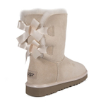 Угги Bailey Bow Metallic Slate II