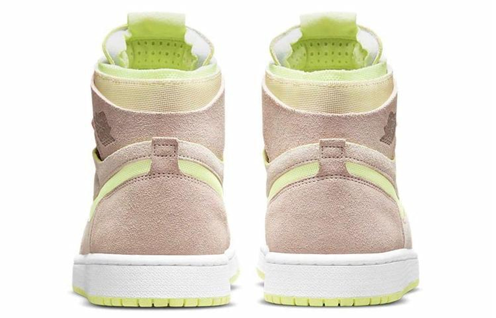 Кроссовки Jordan Air Jordan 1 High Zoom Air Cmft "Lemon Twist" (Женская размерная сетка)