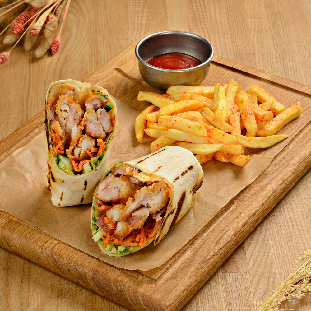 Тортилья Ролл-с креветкой