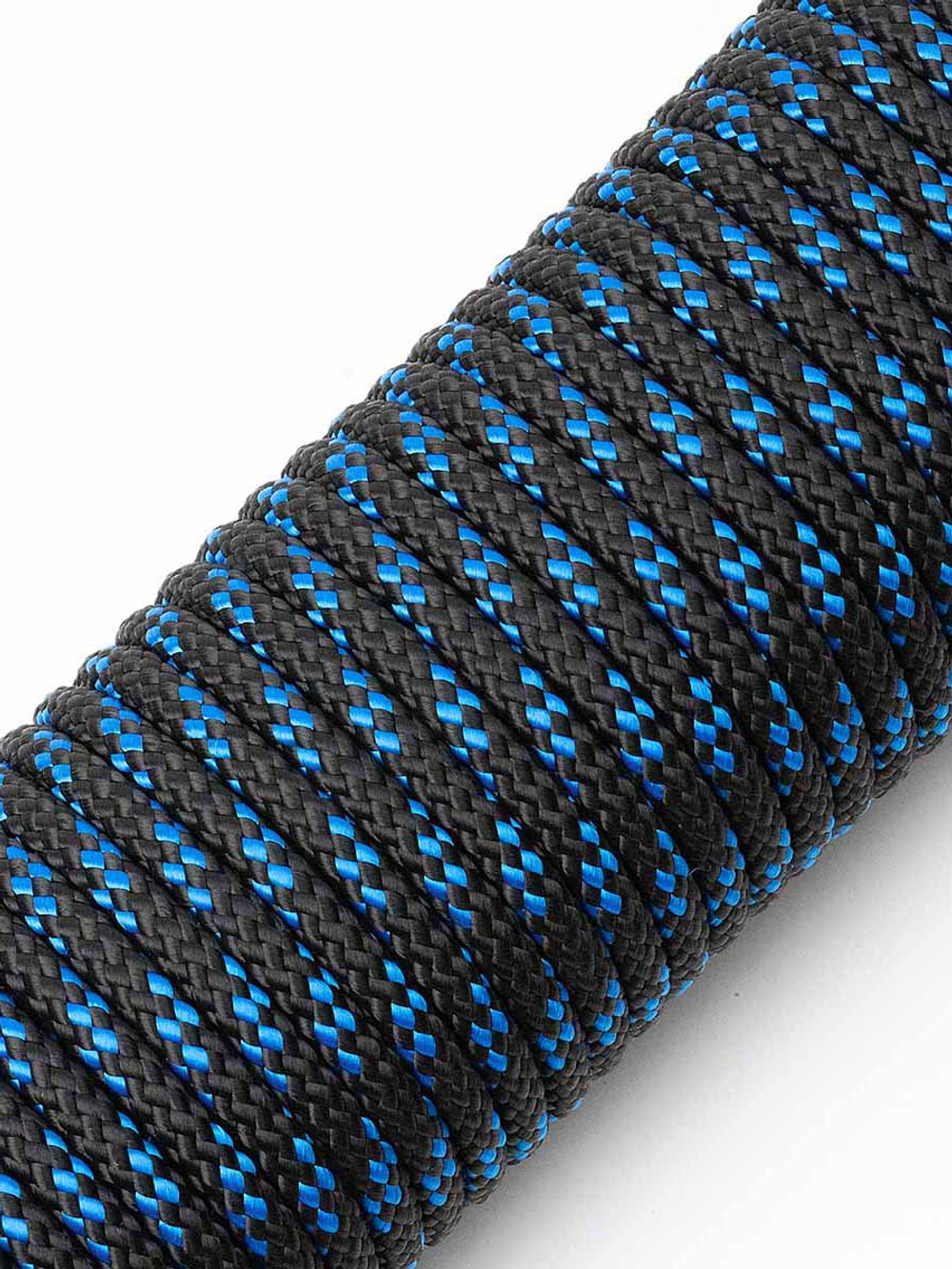 Шнур плетеный якорный SailMaster Anchor Cord 6,0 мм, черно-синяя прядь, 550 кгс, 30 м, моток, 2 штуки в комплекте