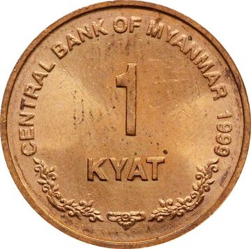 1 кьят 1999 Мьянма
