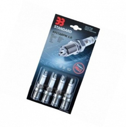 Свечи ЭЗ в блистере AУ17ДВРМ 1.0 2110 инжектор 16 клапанов Энгельс