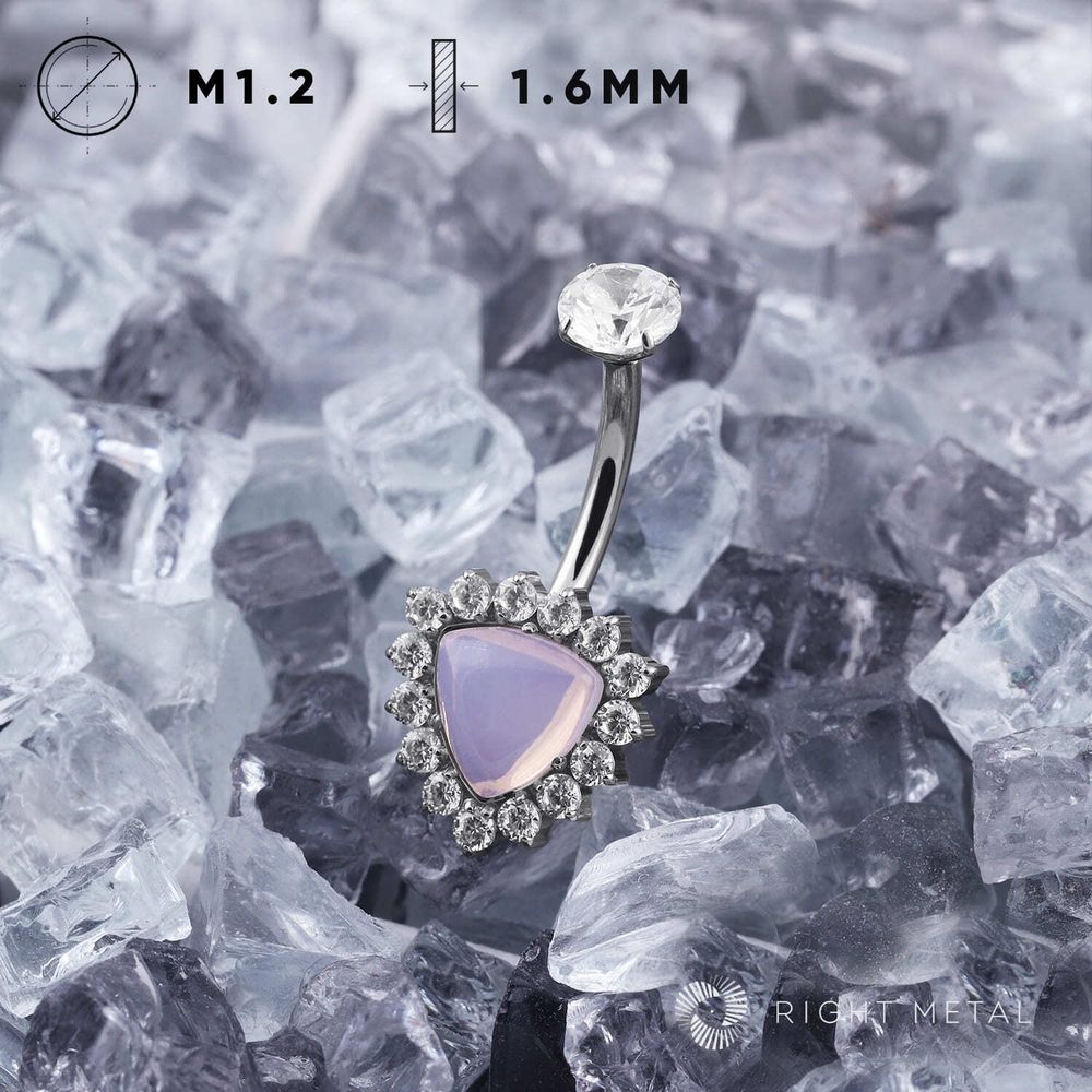 Банан Jasmine Triangle Rose Quartz &amp; Crystal