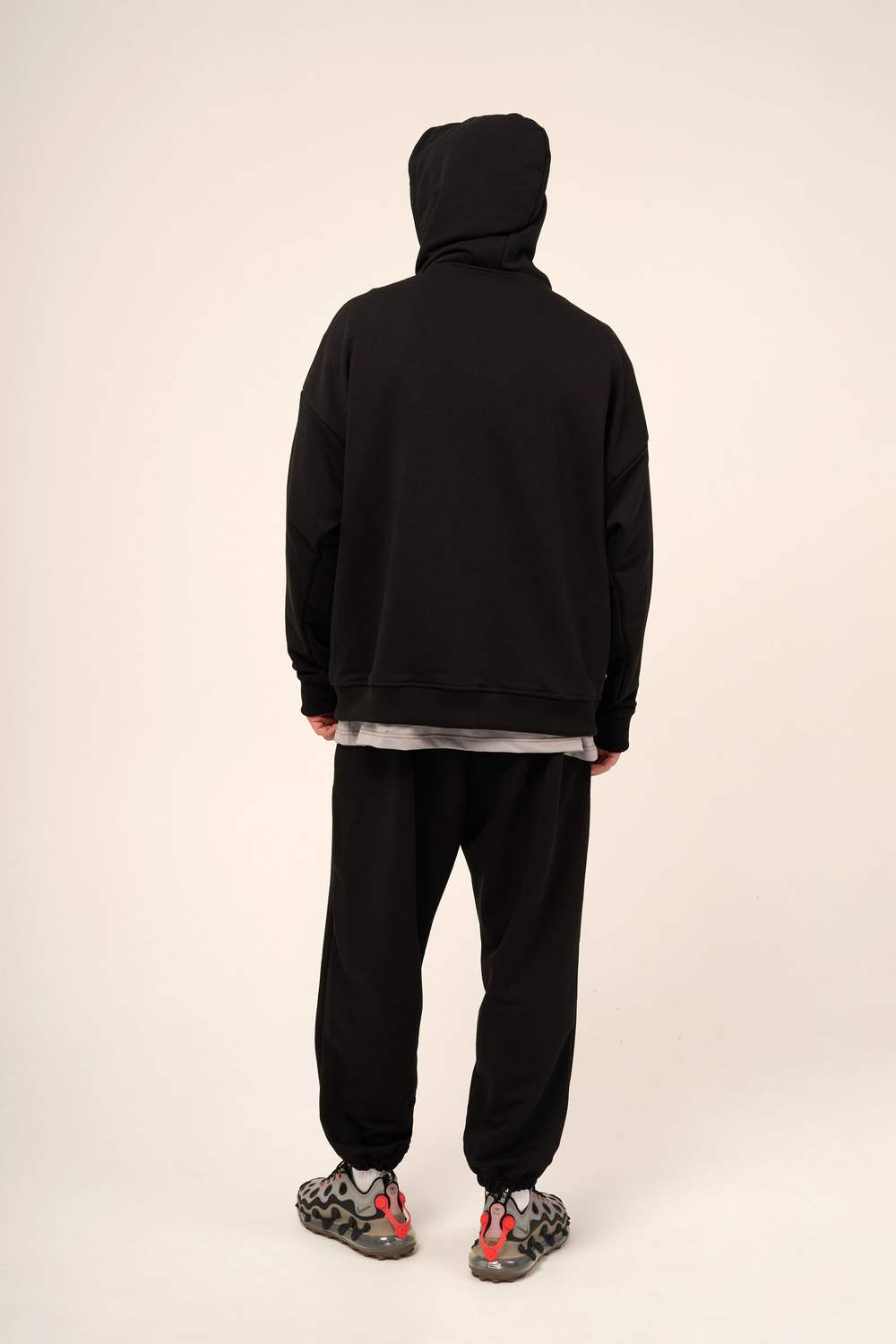 Худи KUL'TURA "MASK ZIP" Черный