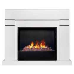Электрокамин RealFlame Lindelse 26 WT белый с очагом 3D Cassette 630