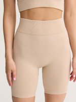 Бесшовные укороченные велосипедки