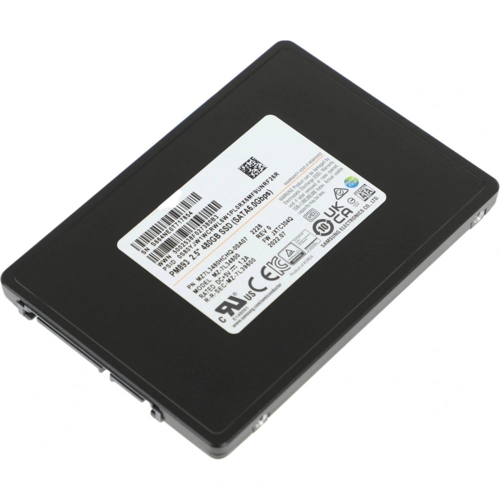 Накопитель SSD Samsung PM893 480GB (MZ7L3480HCHQ-00A07)