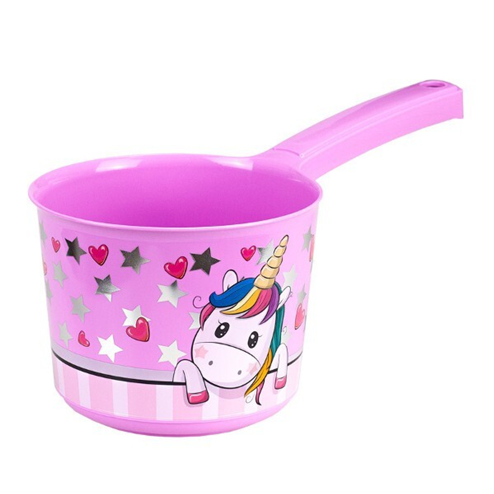 Ковш 1,5л ДЕКО с рисунком М1218