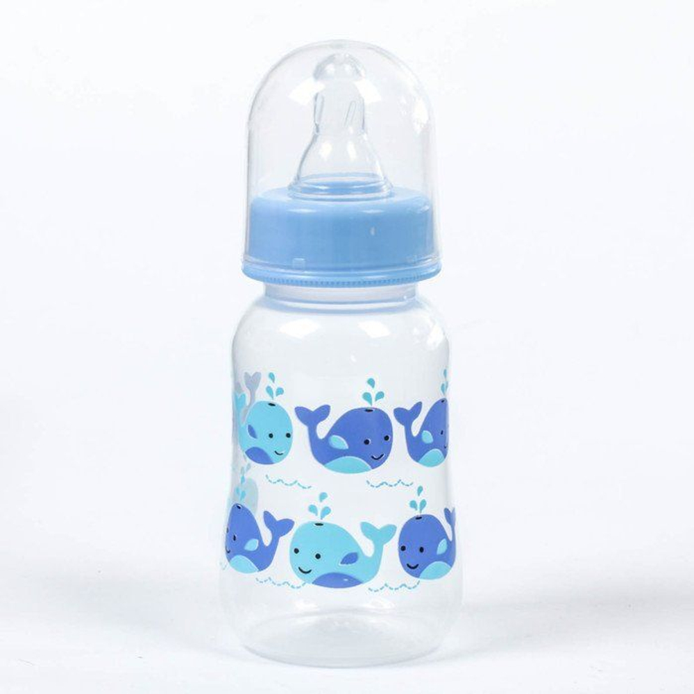 Бутылочка для кормления, 120 мл, от 0 мес., цвета МИКС 2296026