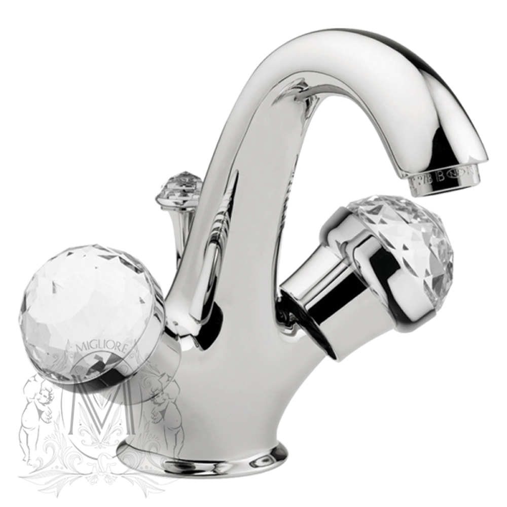 Смеситель для раковины с кристаллами Migliore Axo Swarovski 634