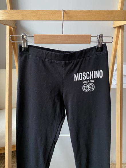 Хлопковые леггинсы Moschino, 140