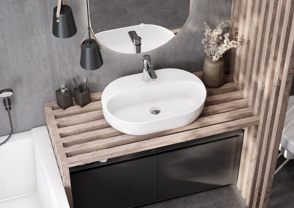 Раковина Santek Одри Round 62x42 отверстие под смеситель 1WH501710