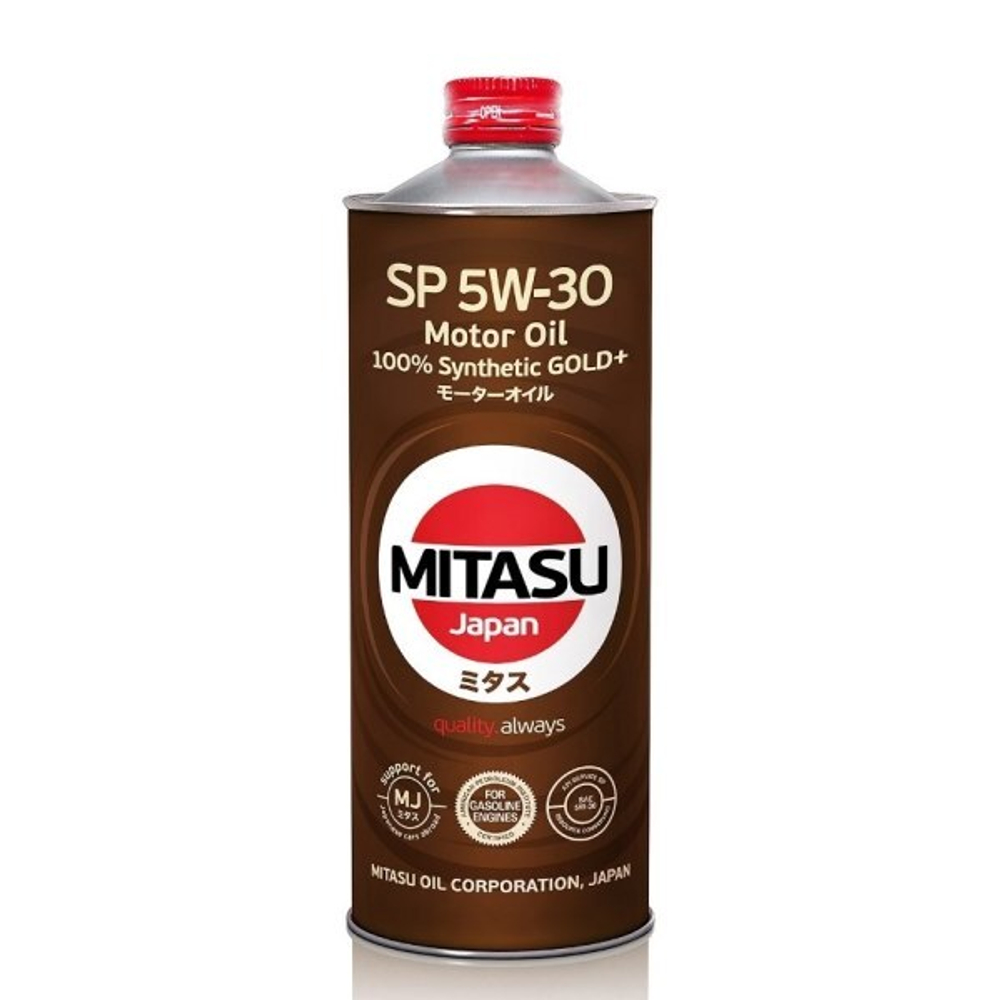 MITASU GOLD Plus SP 5W-30 ILSAC GF-6A 100% Synthetic (1л) MJP011