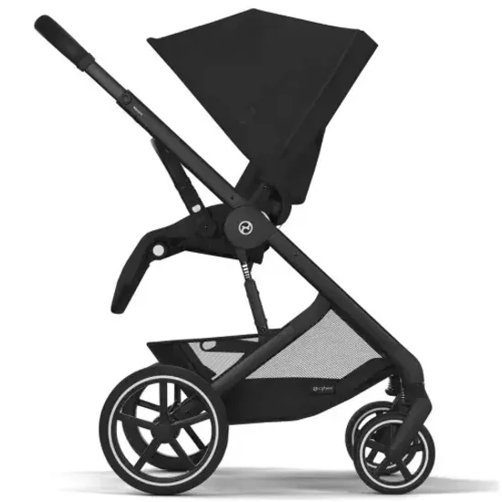 Коляска 2 в 1 Cybex Balios S Lux 2025 (Moon black/Black)