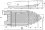 Моторная лодка Гиргис 390 Рестайлинг с кринобулями