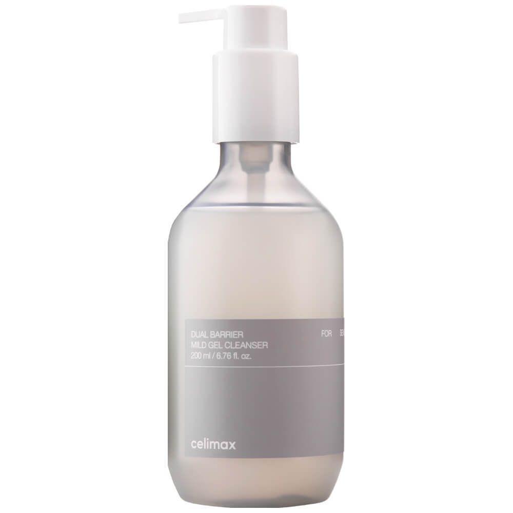 Гель-пенка для умывания с комплексом церамидов Celimax Dual Barrier Mild Gel Cleanser 200 мл