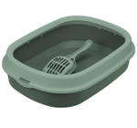 Лоток для кошек ЛЯ-МУРР 480х355мм с низким бортом + подарок (совок) М1832