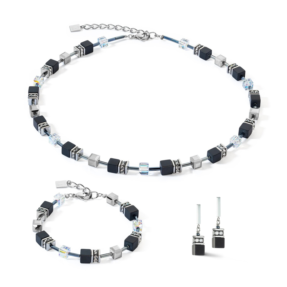 Браслет Coeur de Lion Black-Crystal 4018/30-1318