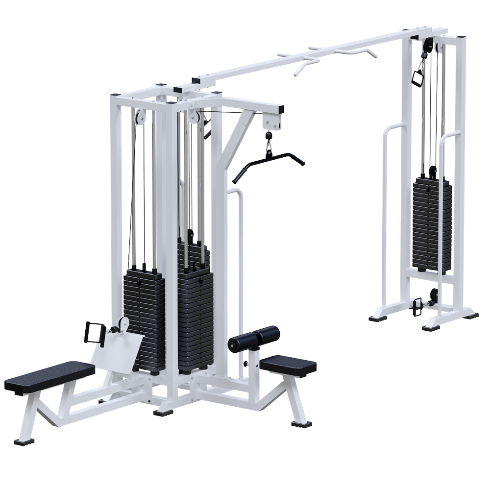 Блочная станция с кроссовером (стек 4х100кг)