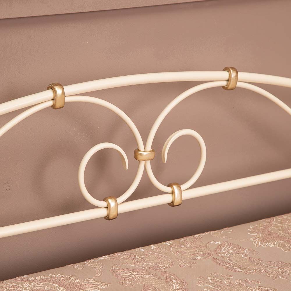 Банкетка Флоренция Премиум Айвори Каледония Даймонд Бисскоти Айвори