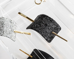 Balmain Hair Couture Заколка со шпилькой Серебряные Кристаллы Сваровски