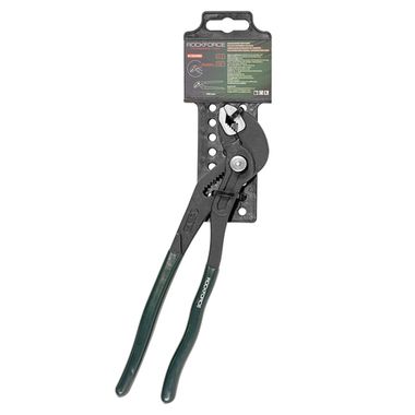 Пассатижи переставные сантехнические с кнопкой фиксации Cr-V 12''-300мм, на блистере RockForce##Rock FORCE RF-613U300