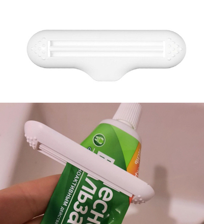 Пресс для выдавливания зубной пасты из тюбика белый