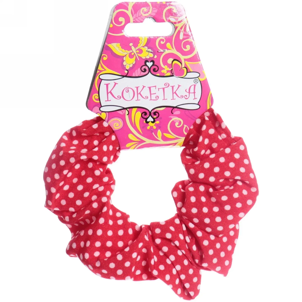 Резинка для волос «Collection School», принт горошек, микс 6 цветов, d-9см●